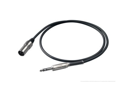 kabel XLRM-JackST 5m BULK černý