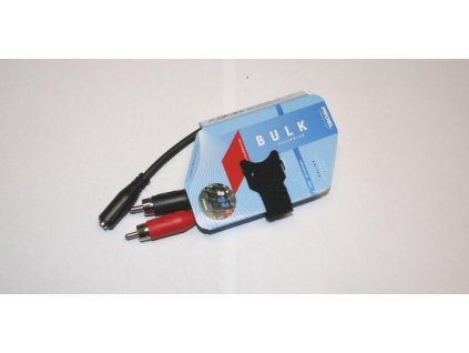 PROEL kabel Y Jack 3.5STF-2xCINCH 0,3m BULK černý