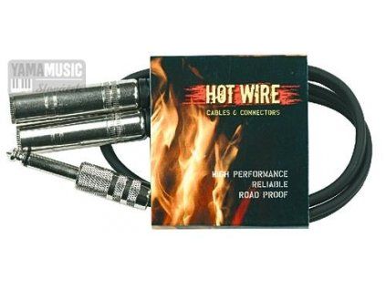 GEWA kabel Y Jack-2xJackF 0,5m BASIC černý