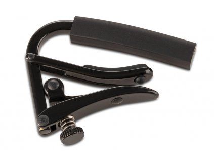 SHUBB Kapodaster E-kytara, 7.25" Radius, černá Sh