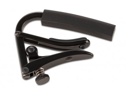 SHUBB Kapodaster E-kytara, 7.25" Radius, černá Shu