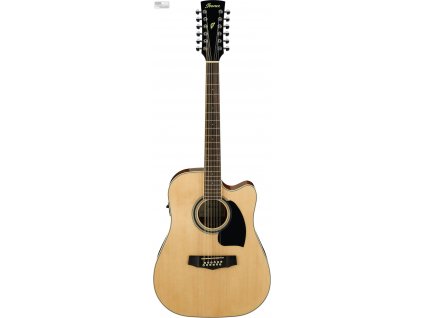 Kytara 12ti strunná IBANEZ PF1512ECE-NT
