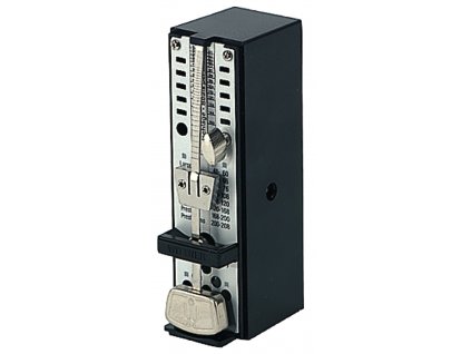 metronom WITTNER Super Mini bez zvonku Black