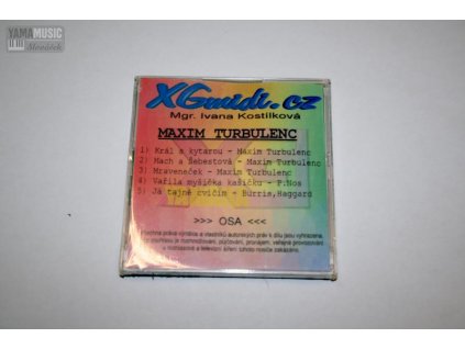 MIDI 5 skladeb Maxim Turbulenc disketa XG D>