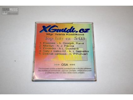 MIDI 5 skladeb Top CZ 5/03 disketa XG D>