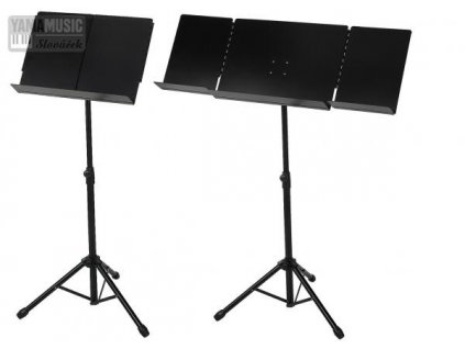 GEWA Notový Stojan s deskou černý 98x32 kloub >