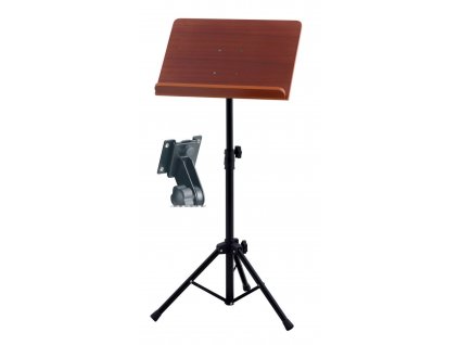 Notový Stojan s deskou dřevěný hnědý