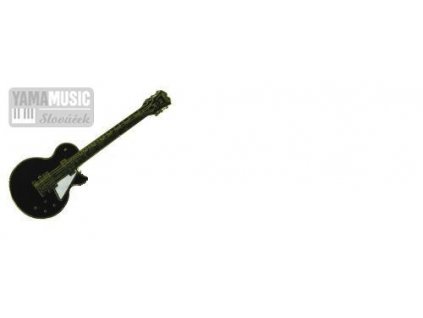 odznak kytara Les Paul Custom černá  >