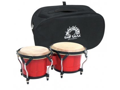 GEWA bongo GEWA CLUB SALSA 6 5" / 7 5" vínové čern