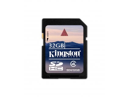 paměťová karta SDHC 32GB Class 4 >
