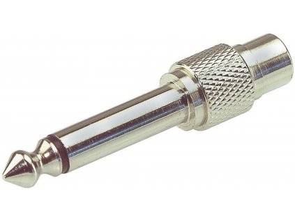 redukce Jack 6,3 <> Cinch FM kovová