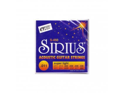 Sada strun 12str.ak. kytara Sirius S450 .011
