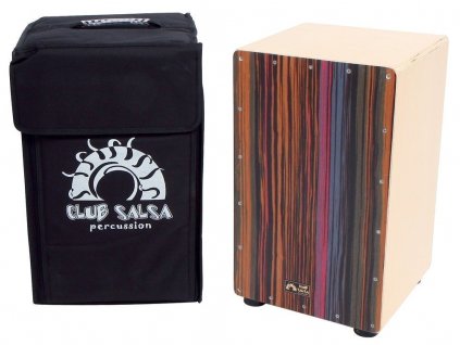 cajon GEWA CLUB SALSA Natur design Zebrano