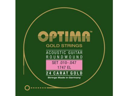OPTIMA Sada strun ak. kytara 1747EL Gold Extra Li