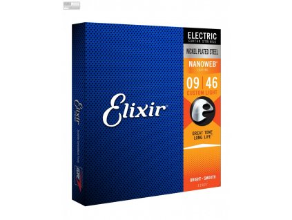 ELIXIR Sada strun el. kytara 09-46 NANOWEB