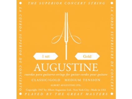 AUGUSTINE Sada strun klas. kyt. Gold Label střední