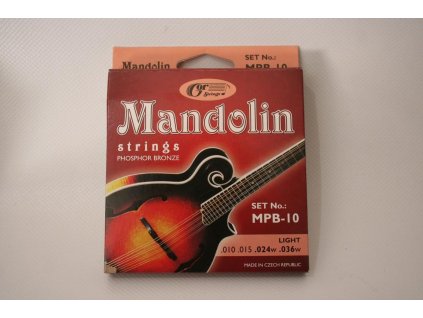 Sada strun mandolína MPB 010 PH/B Gorstrings
