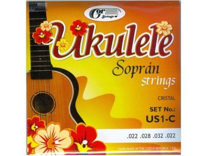 GORSTRINGS Sada strun ukulele soprán/cristal 0.22-