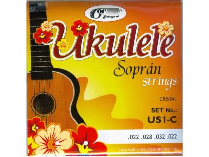 Sada strun ukulele soprán/cristal 0.22-0.32 GOR