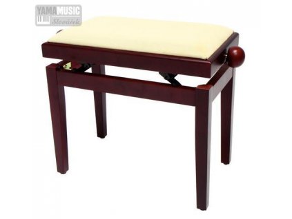 GEWA Stolička pianová Beth.mahagon mat/světlý se >
