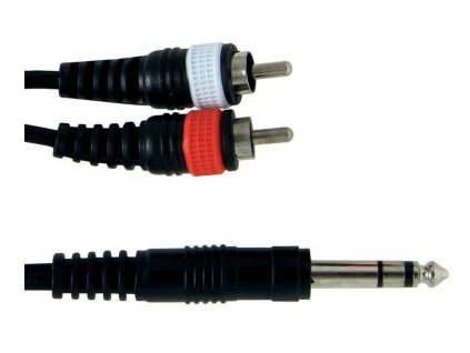 GEWA kabel Y 2xCinch 1xJack st 3m