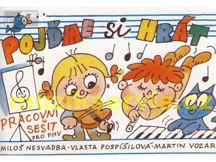 Pojďme si hrát, pracovní sešit, nesvadna, Vozar