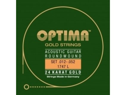 Struna pro Akustickou kytaru Gold Strings E1.012 O
