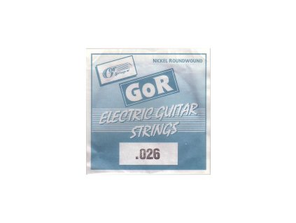 GORSTRINGS struna el. kytara GOR 026w