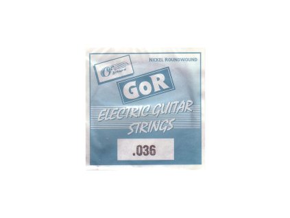 GORSTRINGS struna el. kytara GOR 036w