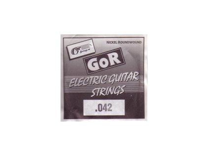 GORSTRINGS struna el. kytara GOR 042w