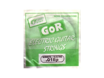 GORSTRINGS struna el. kytara GOR G 018