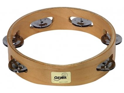 GEWA Tamburína tradiční s rolničkami 8"