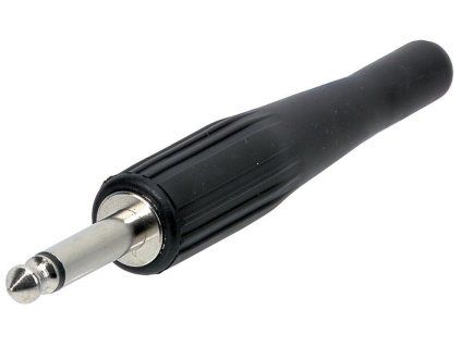 GEWA Jack 6,3 mono gumový pro kabel do 8mm