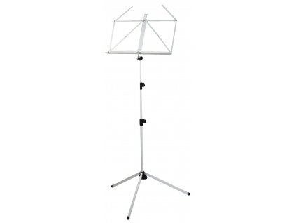 Notový Stojan skládací bílý