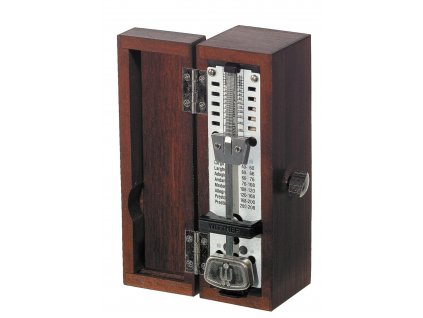 metronom WITTNER Super Mini bez zvonku Mahagon