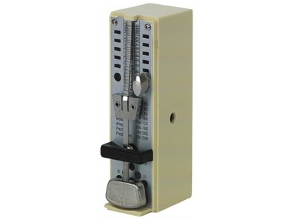 metronom WITTNER Super Mini bez zvonku Ivory