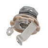 PARTSLAND zásuvka Jack mono 6,3 mm panelová