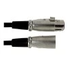 GEWA kabel mikrofonní XLR(F)-XLR(M) černý 3m GEWA
