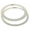 kroužky tlumící pro snare 14" šíře 1"a 1,5" bílé