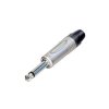 Jack 6 3mm NP2X NEUTRIK vidlice mono stříbrný