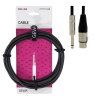 GEWA Kabel pro mikrofon XLR-JACK 1,5m Neutrik kone