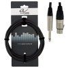 GEWA Kabel pro mikrofon XLR-JACK 6m Neutrik konekt