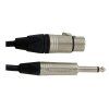 GEWA Kabel pro mikrofon XLR-JACK 6m Neutrik konekt