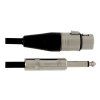 GEWA Kabel pro mikrofon XLR-JACK 6m Neutrik konekt