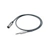kabel XLRM-Jack 5m BULK černý