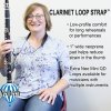 Popruh na klarinet Clarinet Loop Strap Čer