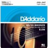 D'ADDARIO Sada strun 12str.ak. kytara EJ36 10/47 B