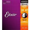 ELIXIR Sada strun ak. kytara 10-47 Bronz 80/20 NAN