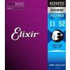 ELIXIR Sada strun ak. kytara 11-52 Bronz 80/20 POL
