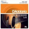 D'ADDARIO Sada strun ak. kytara EJ10 .10/47 Br